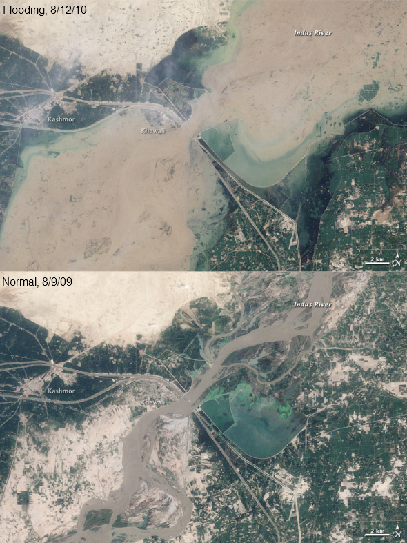 Satellite Photos Of The Devastating Floods In Pakistan The Atlantic